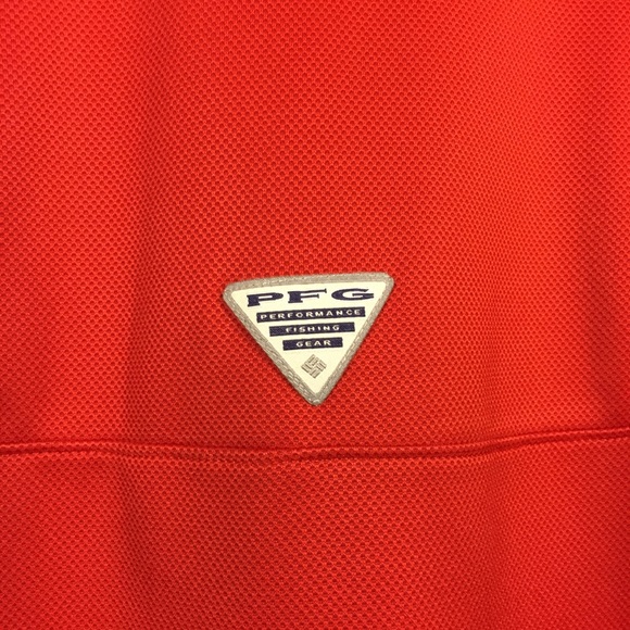 Men’s Columbia PFG polo shirt. Size: Large - Picture 6 of 8